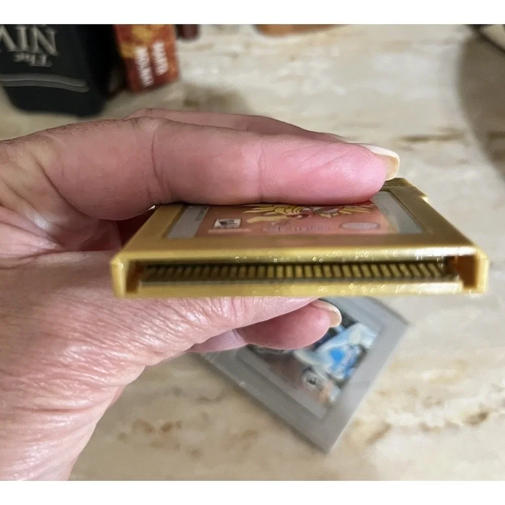 Gameboy Pokemon Silver And Gold Edition Authentic